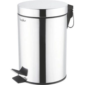 baliv Koš nášlapný chrom, 3 l v:6066740
