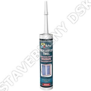 44u Silikonový akrylový tmel PROFI 310 ml bílý v:7804262 44u Silikonový akrylový tmel PROFI 310 ml bílý v:7804262