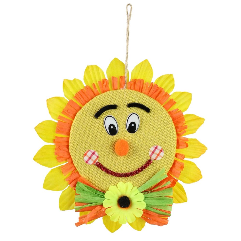 Závěsná plastová slunečnice, žluto-oranžová, 25 cm v:7112444 Závěsná plastová slunečnice, žluto-oranžová, 25 cm v:7112444