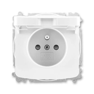 ABB 1násobná zásuvka s krytem TANGO 6619A-A06397 B bílá, 40,3 x 73,8 x 73,8 mm v:6664601 ABB 1násobná zásuvka s krytem TANGO 6619A-A06397 B bílá, 40,3 x 73,8 x 73,8 mm v:6664601