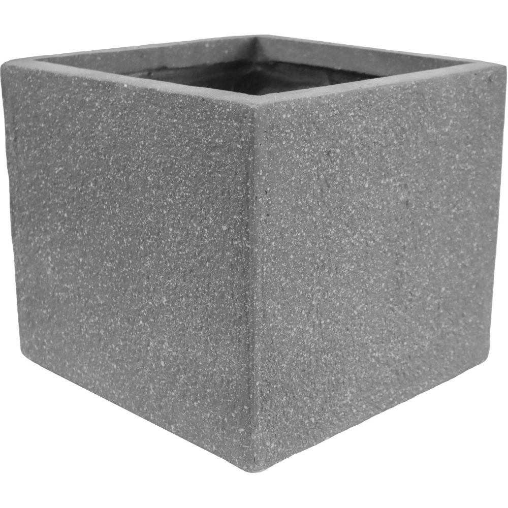 A.H.G. Květináč Fibre Clay Sandstone s drenážním otv., šedá, 43 x 43 x 41 cm v:6682504 A.H.G. Květináč Fibre Clay Sandstone s drenážním otv., šedá, 43 x 43 x 41 cm v:6682504