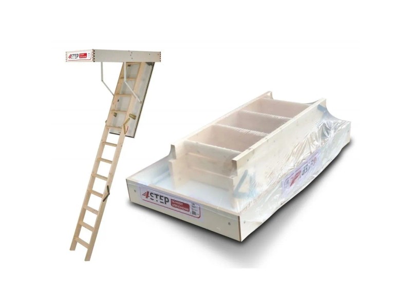 4IQ Půdní schody TERMO MINI 90 x 70 cm v:5821806