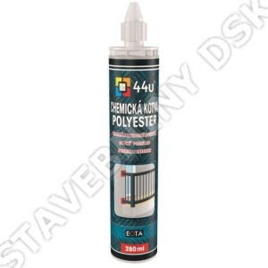 44u Chemická kotva Polyester bez styrenu 300 ml (celoroční -10°C až +35°C) v:4209603 44u Chemická kotva Polyester bez styrenu 300 ml (celoroční -10°C až +35°C) v:4209603