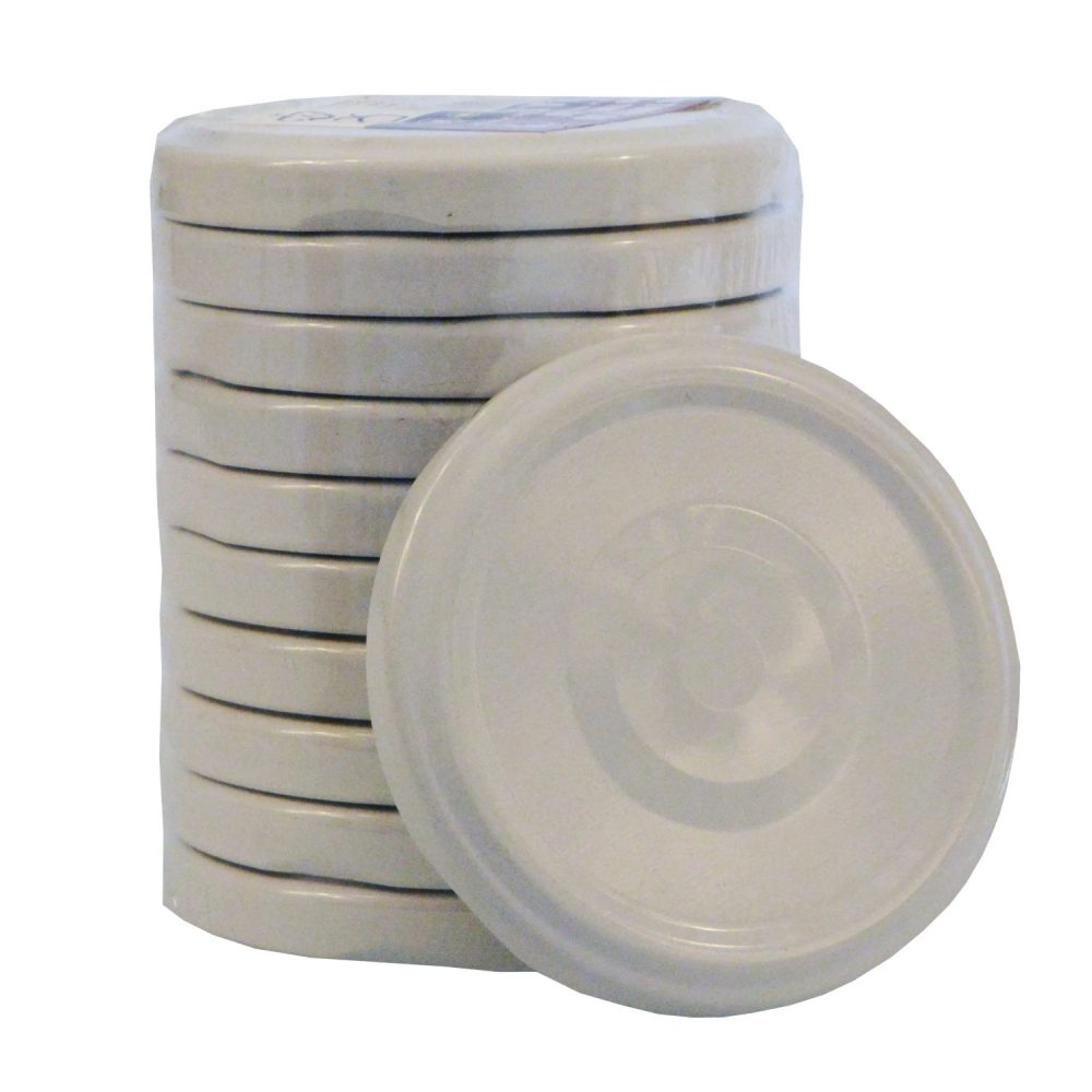 Víčko Twist, bílé, 10 ks, pr. 66 mm v:6095335 Víčko Twist, bílé, 10 ks, pr. 66 mm v:6095335