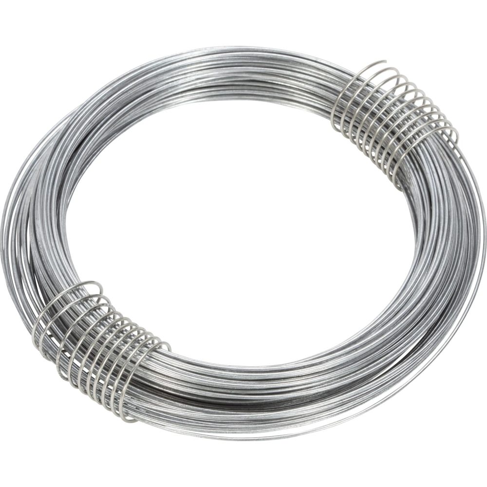 LUX-TOOLS Železný drát, pozinkovaný, pr. 1 mm x 24 m v:6328702
