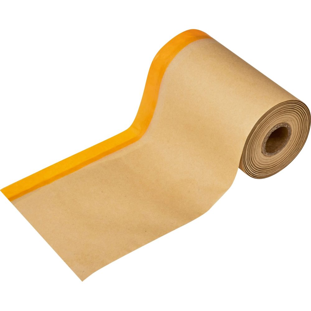 LUX-TOOLS PRO 2v1 Washi páska žlutá a krycí papír, 18 mm x 20 m v:7129141