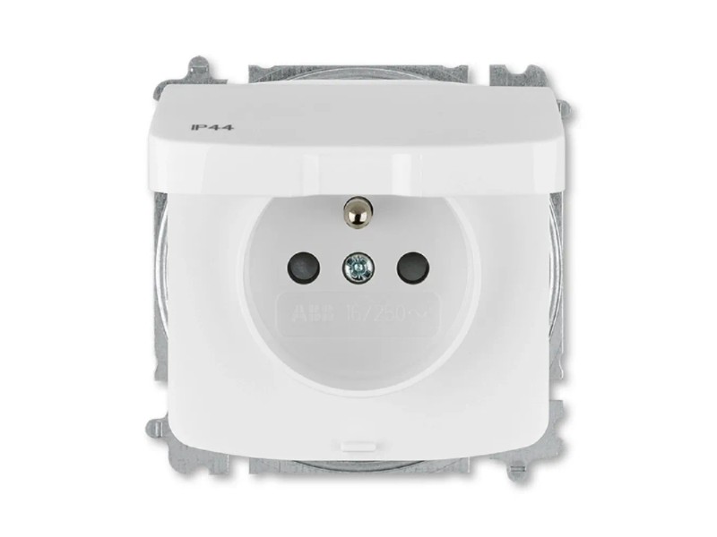 ABB 1násobná zásuvka s krytem TANGO 6619A-A06997 B bílá 42 x 73,8 x 73,8 mm v:6199491