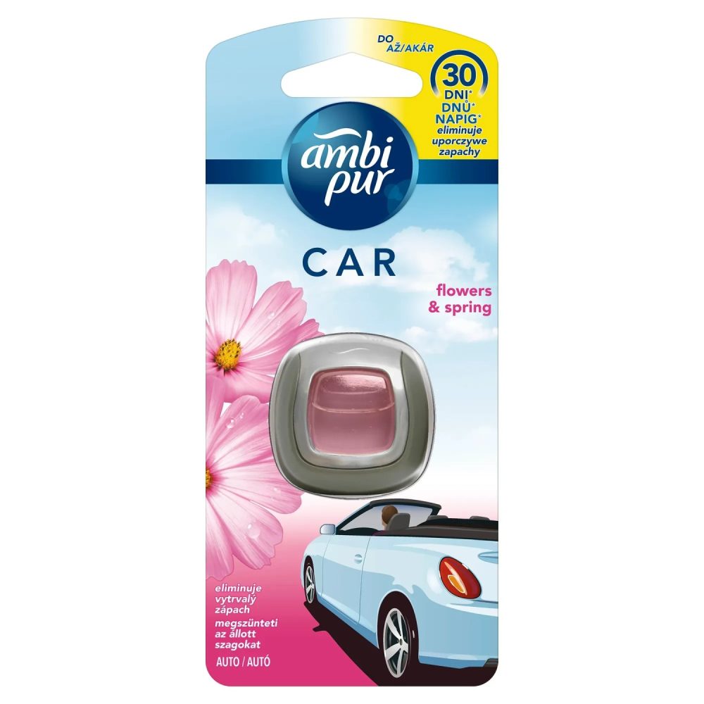 Ambi Pur Vůně do auta CAR Jaguar Flowers & Spring 2 ml v:4769378