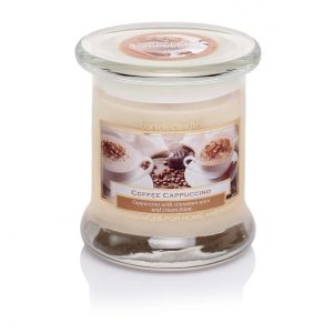 Bartek Candles Vonná svíčka ve skle KÁVA-CAPPUCCINO, 260 g v:5851597 Bartek Candles Vonná svíčka ve skle KÁVA-CAPPUCCINO, 260 g v:5851597