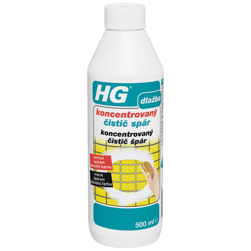 HG- čistič spár dlažby 0,5l v:6679603